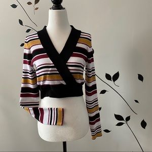 Forever 21 long sleeve crop top